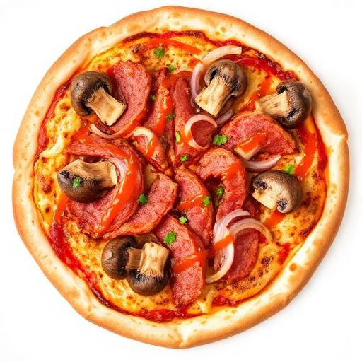 Kebab Pizza